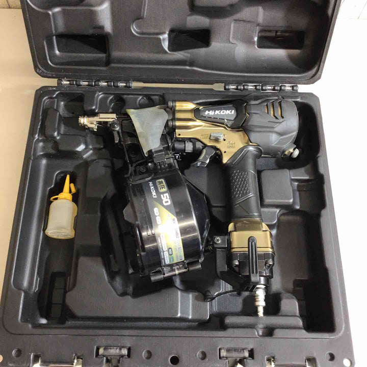 ★ハイコーキ(HIKOKI ※旧:日立工機) 高圧エア釘打ち機 NV50HR2(S)【戸田店】