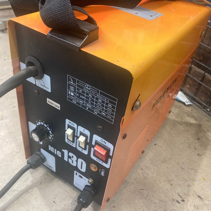 FORTON 家庭用半自動溶接機 AC100V MIG130【町田店】