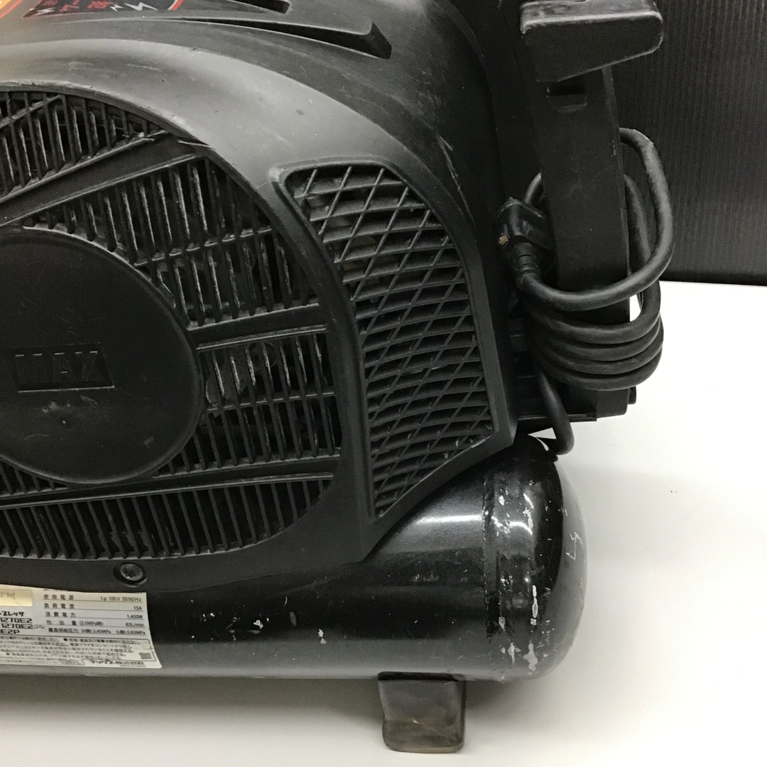 【中古品】★マックス(MAX) エアコンプレッサー AK-HH1270E2_ブラック【戸田店】