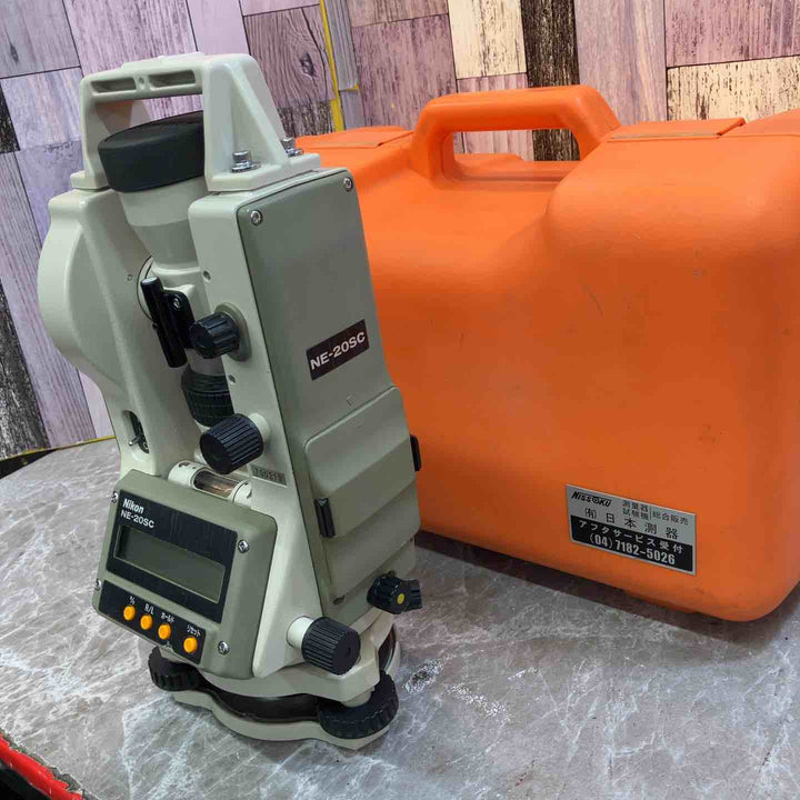 ◇ニコン(Nikon) デジタルセオドライト(トランシット) NE-20SC 保証なし【八潮店】