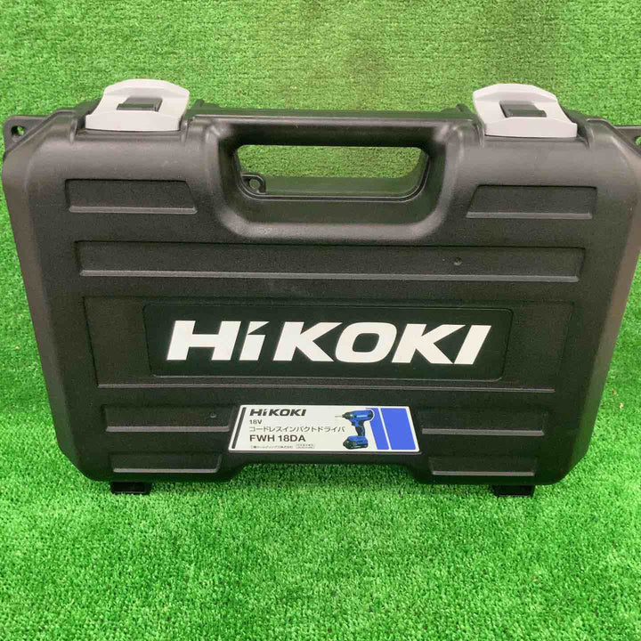 ◇ハイコーキ(HIKOKI ※旧:日立工機) コードレスインパクトドライバ FWH18DA(2BG)【川崎店】