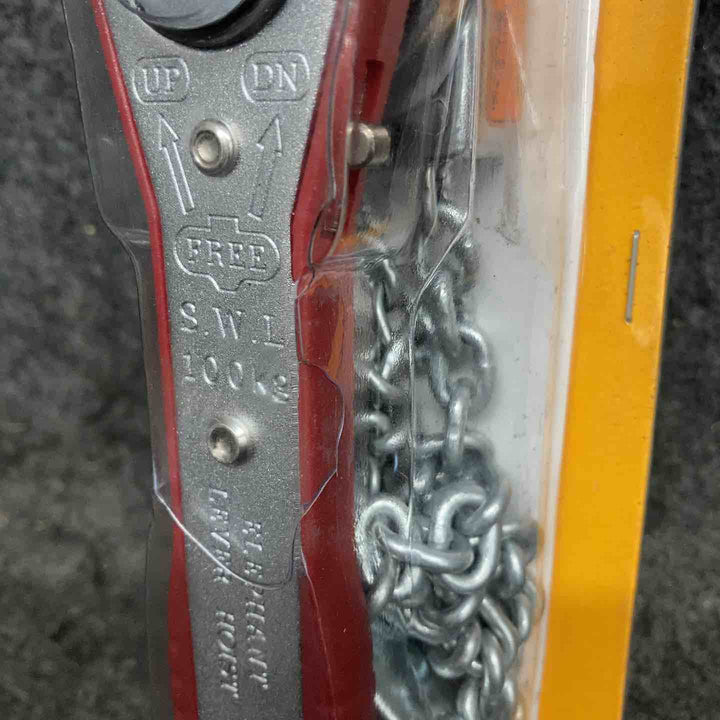 【未使用品】 象印チェンブロック Y2チェーンレバーホイスト100kg Y2K1010 YII-10(Y2-10) 【鴻巣店】