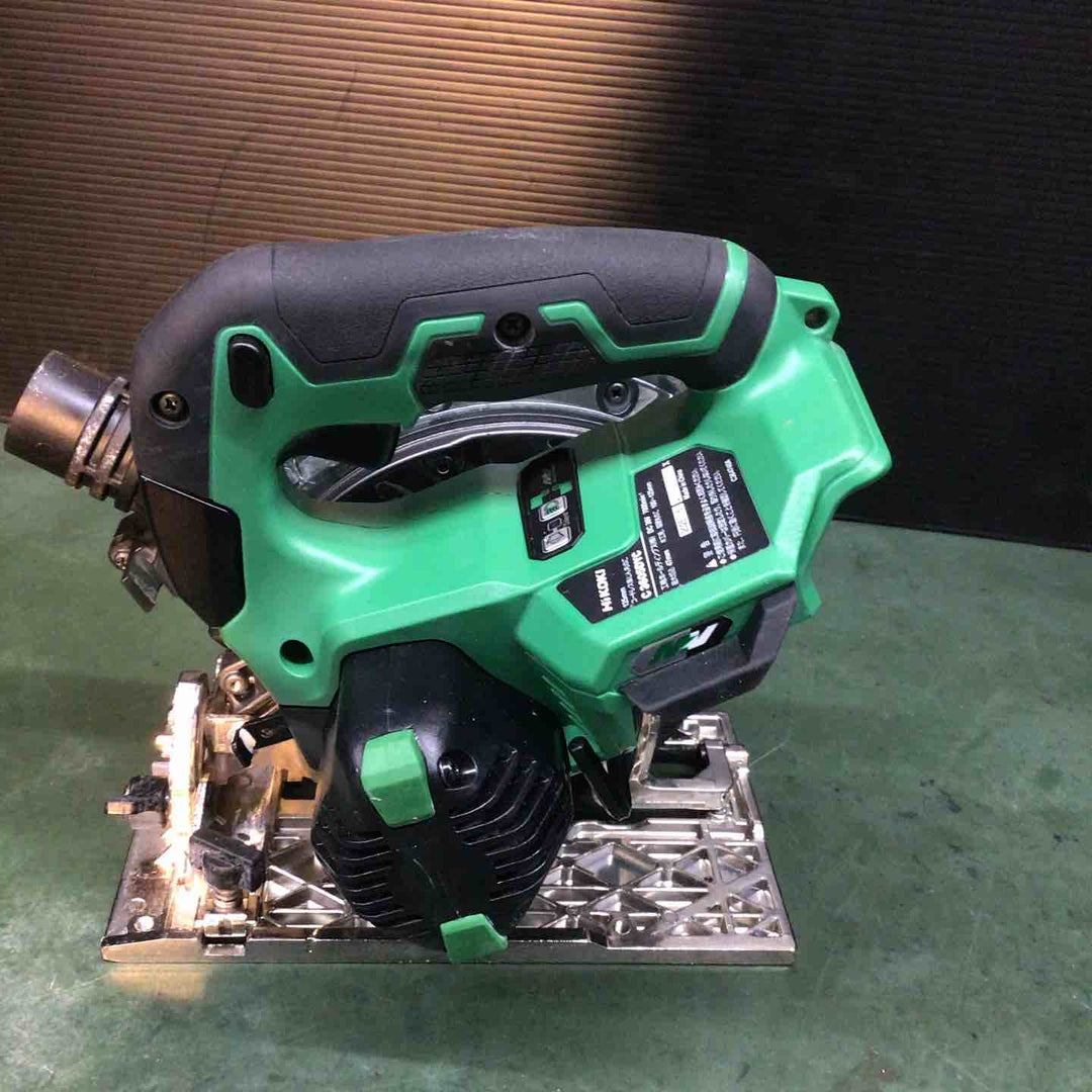 ★ハイコーキ(HIKOKI ※旧:日立工機) コードレス集じんマルノコ C3605DYC(NN)【戸田店】