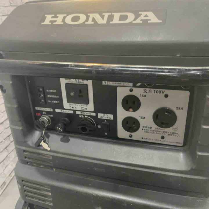 【店頭受取り限定】★ホンダ(HONDA) インバーター発電機 EU28iS_車輪あり【川口店】