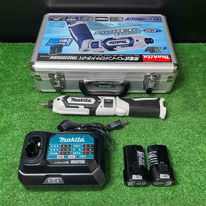 【美品】★マキタ(makita) コードレスペンインパクトドライバー TD022DSHXW フルセット【岩槻店】