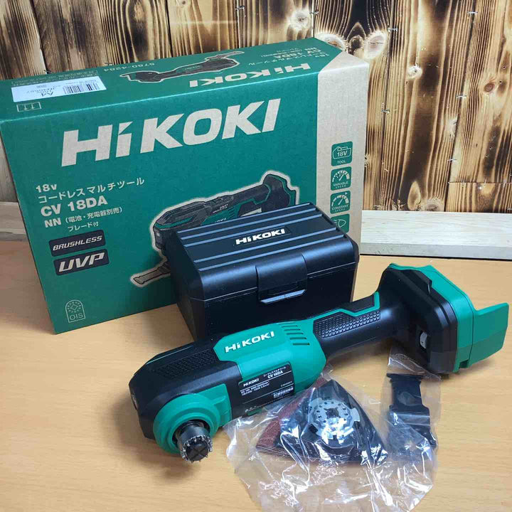 ★ハイコーキ(HIKOKI ※旧:日立工機) コードレスマルチツール CV18DA(NN)【越谷店】