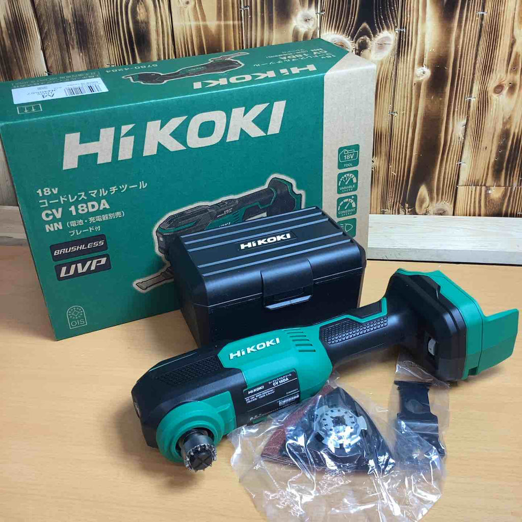 ☆ハイコーキ(HIKOKI ※旧:日立工機) コードレスマルチツール CV18DA(NN