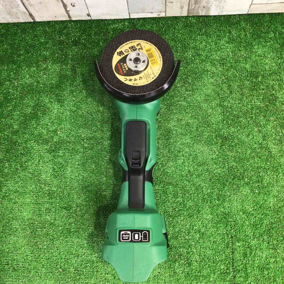 HiKOKI(旧日立工機) 18V コードレスディスクグラインダ 充電式 ブレーキ付き 砥石径100mm パドルスイッチ 蓄電池、充電器、ケース別売り 本体のみ G18DBBAL(NN)(L)【町田店】
