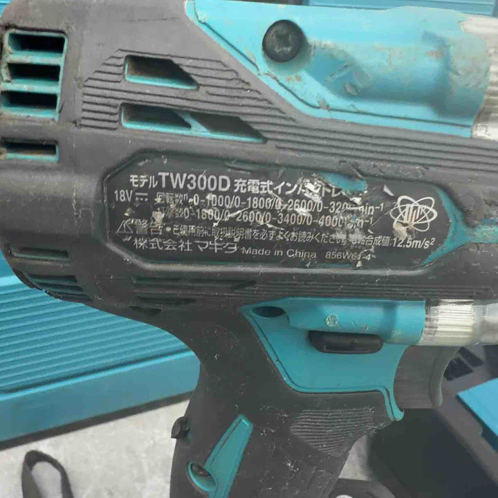 ★マキタ(makita) コードレスインパクトレンチ TW300DRGX【八潮店】