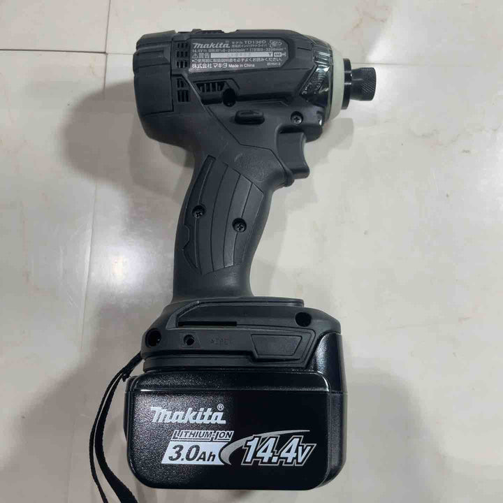 ★マキタ(makita) コードレスインパクトドライバー TD138DRFXB【川口店】