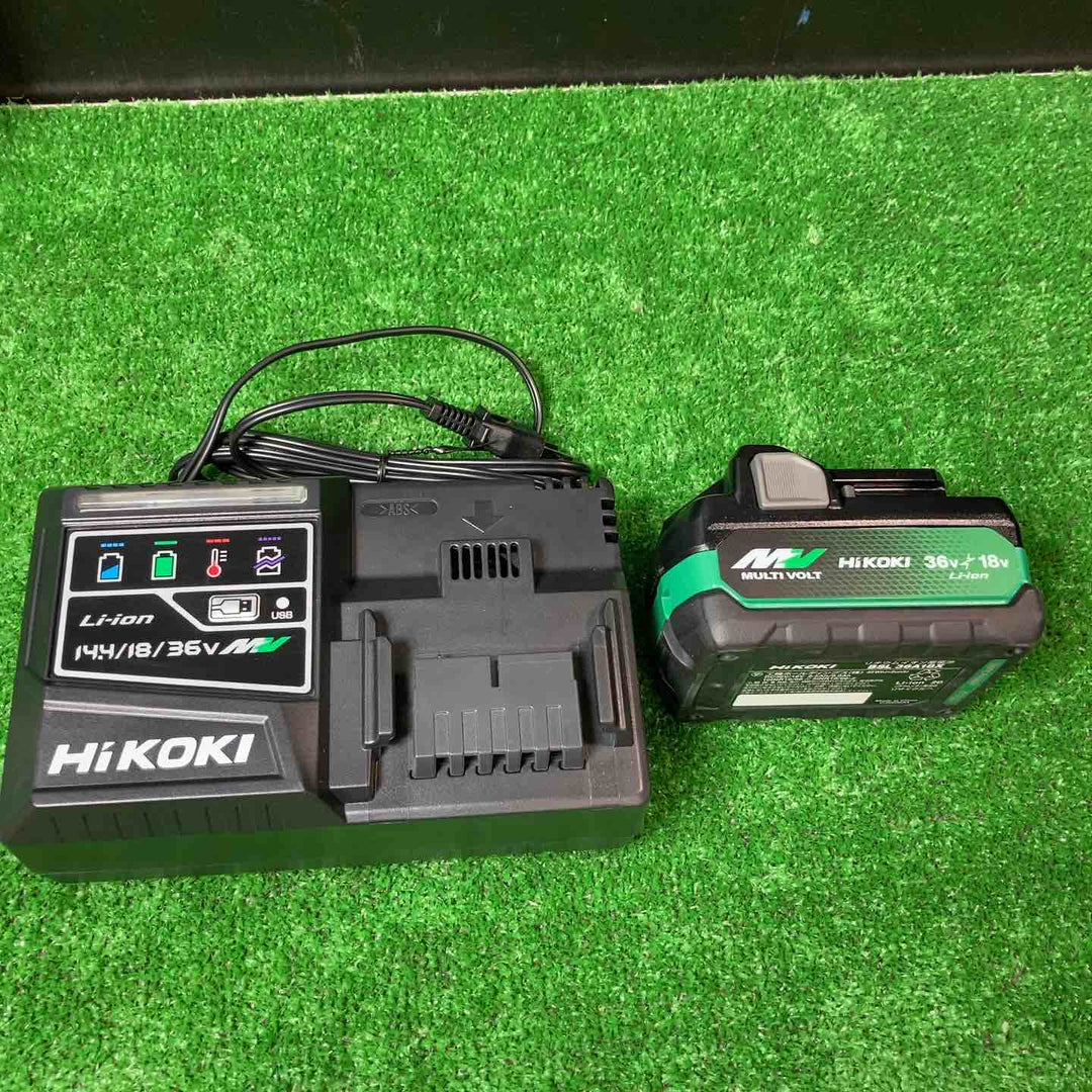 ★ハイコーキ(HIKOKI ※旧:日立工機) コードレスインパクトドライバー WH18DC(2XPB) 36V2.5Ah(18V5.0Ah)バッテリー2個付きフルセット【岩槻店】
