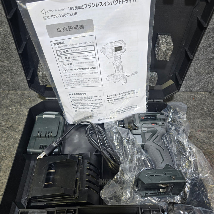 【未使用品】高儀 DELTA LINK 18V 充電式 インパクトドライバー IDR-180LiB【桶川店】