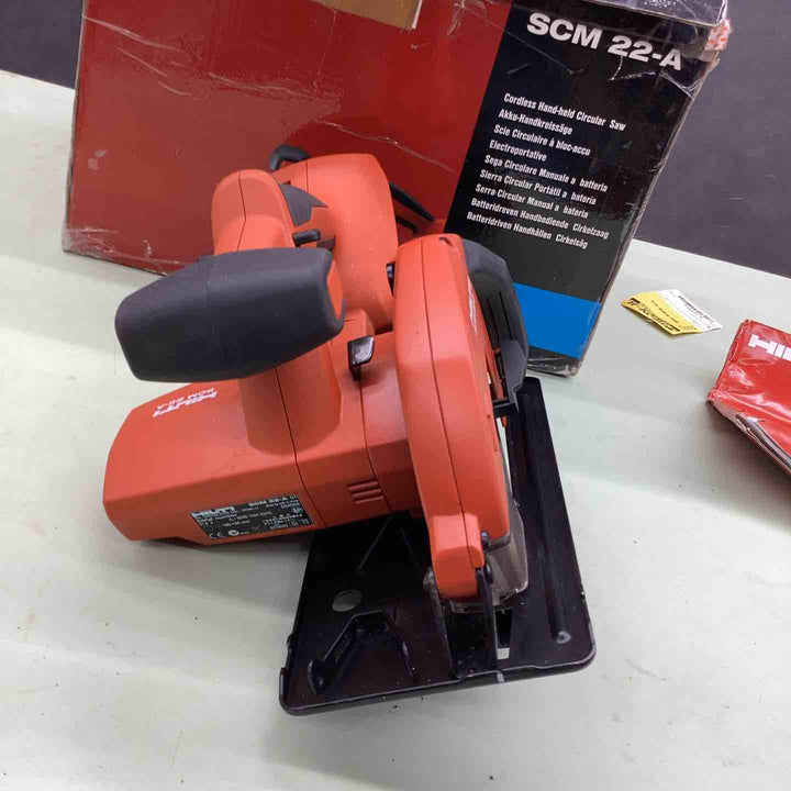 ◇ヒルティ(HILTI) コードレスチップソーカッター SCM22-A サーキュラーソー【越谷店】