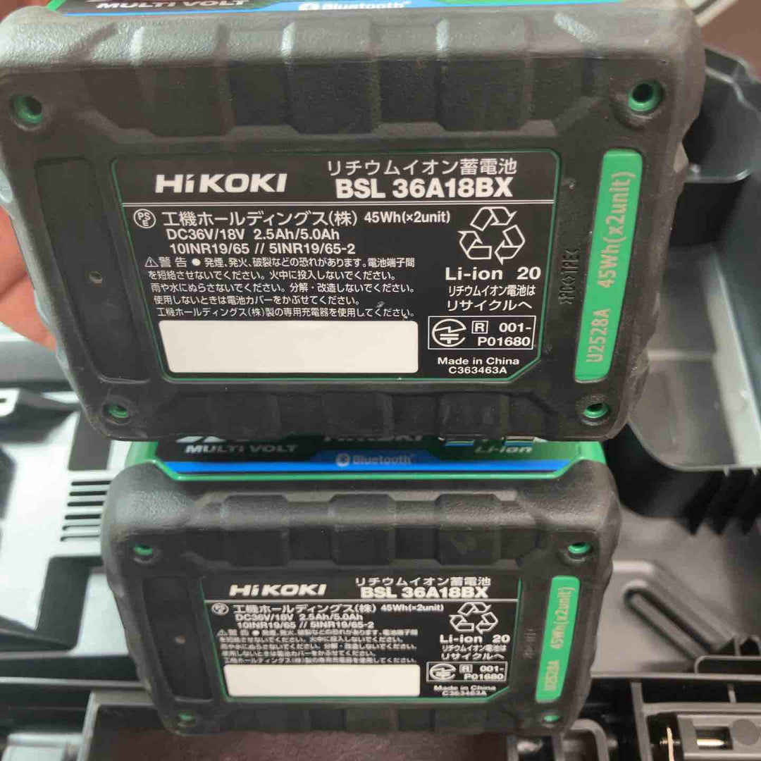 【未使用(店頭展示品)】★ハイコーキ(HIKOKI ※旧:日立工機) コードレスインパクトドライバ スコーピオンレッド WH36DD(2XHRSZ)【東大和店】