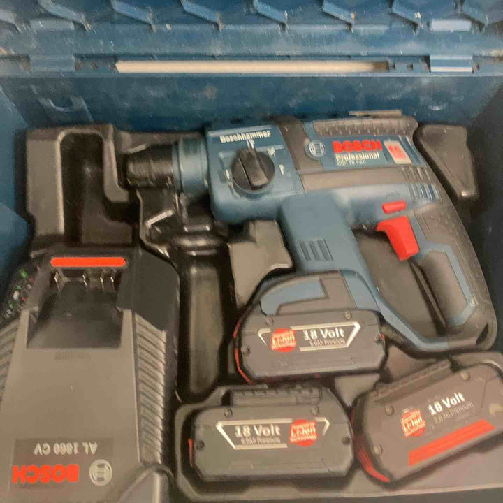 BOSCH(ボッシュ) 18Vバッテリーハンマードリル特別セット (バッテリー3個付き) GBH18V-ECJ2【町田店】