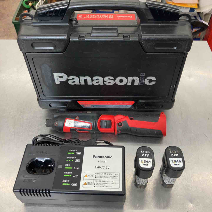 ☆パナソニック(Panasonic) コードレススティックインパクトドライバー EZ7521LA2S-R【所沢店】