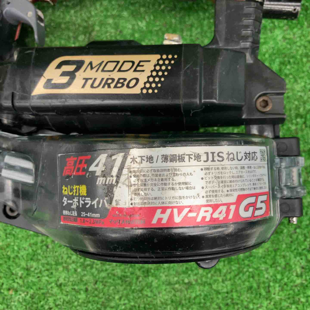【中古品】 マックス/MAX 高圧エアネジ打ち機 HV-R41G5-R 【桶川店】