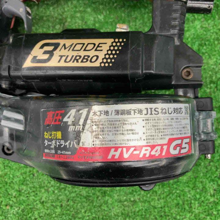 【中古品】 マックス/MAX 高圧エアネジ打ち機 HV-R41G5-R 【桶川店】