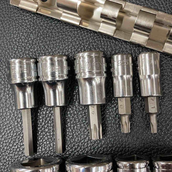 スナップオン/Snap-on ヘックスソケット SA18E、16、FA12、10、8、7、6、5、FTX40T、TTX25E、15 11点【八潮店】