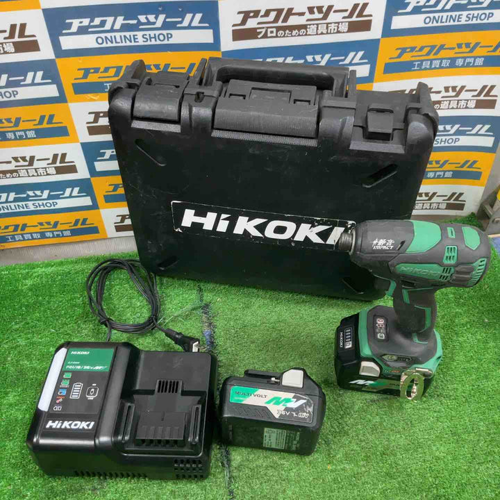 ★ハイコーキ(HIKOKI ※旧:日立工機) コードレスソフトインパクトドライバー WHP18DBL(2LXPK)【草加店】