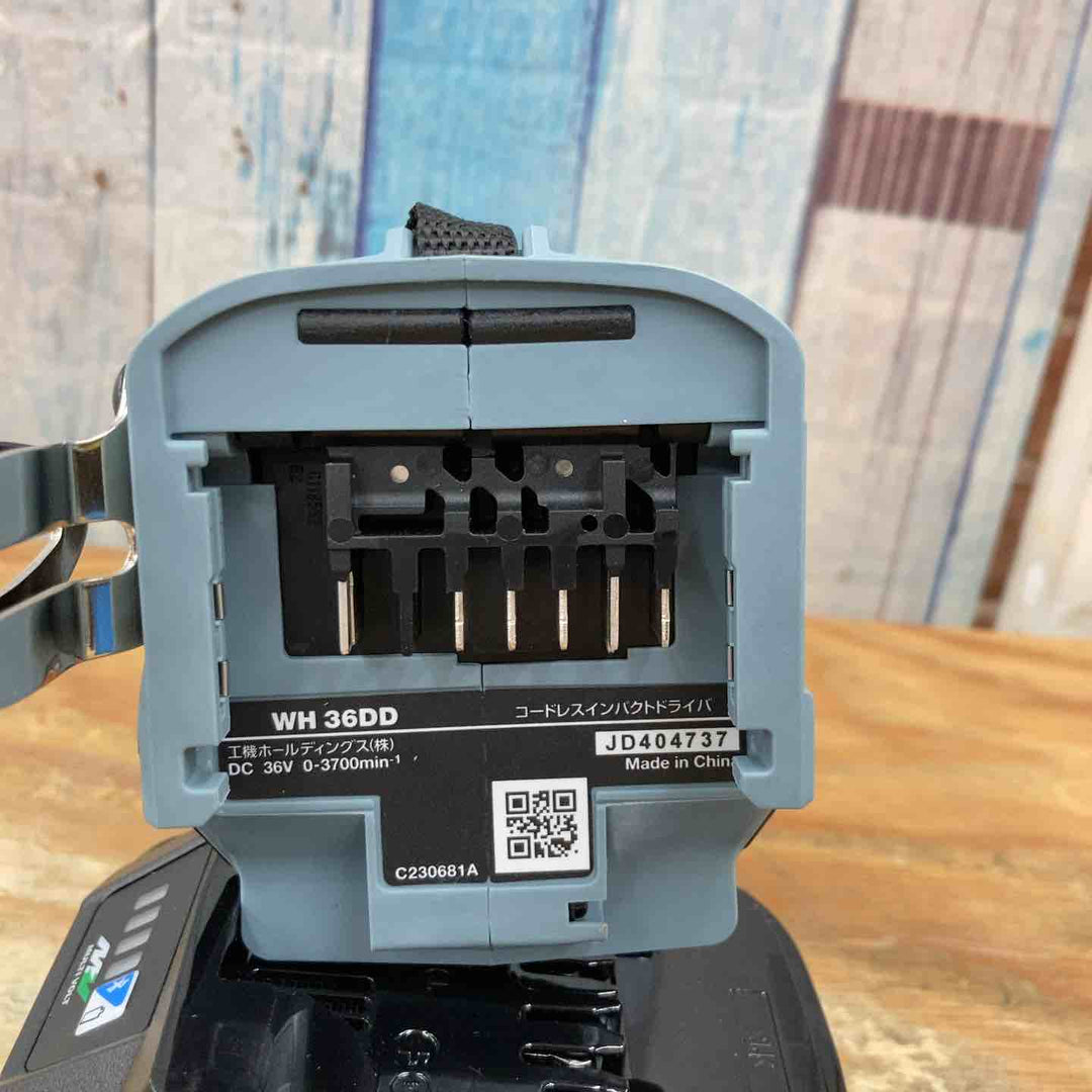 ★ハイコーキ(HIKOKI ※旧:日立工機) コードレスインパクトドライバー WH36DD(2XHSZ)(IG)【柏店】