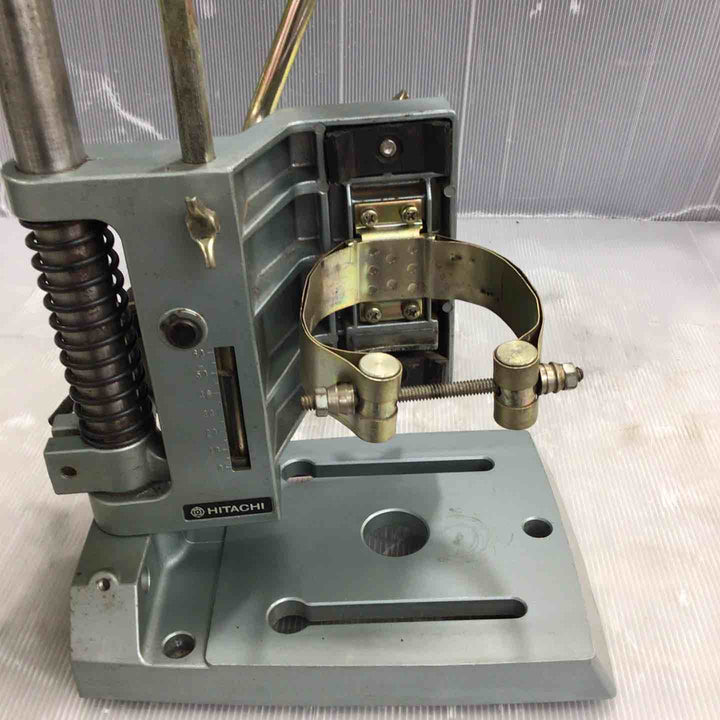 ◇日立工機 ドリルスタンド コラム高さ450mm 作業面160mm×170mm ドリル保持ハンド・フック併用 D13-DS【草加店】