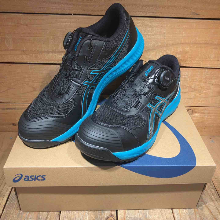 【未使用品】◇[アシックス] 安全靴　ウィンジョブCP219 BOA ﾌﾞﾗｯｸ×ｶﾞﾝﾒﾀﾙ 26.0cm　1273A092-001【所沢店】