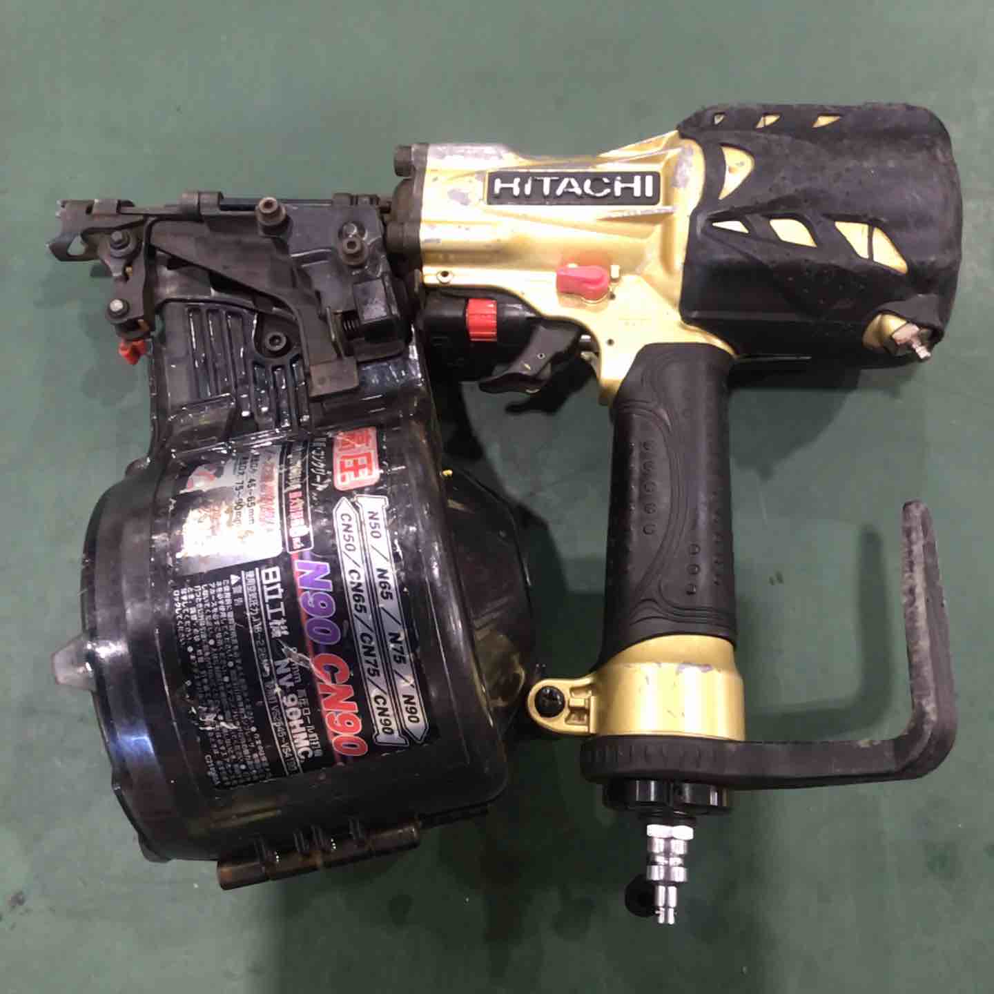 ☆ハイコーキ(HIKOKI ※旧:日立工機) 高圧エア釘打ち機 NV90HMC