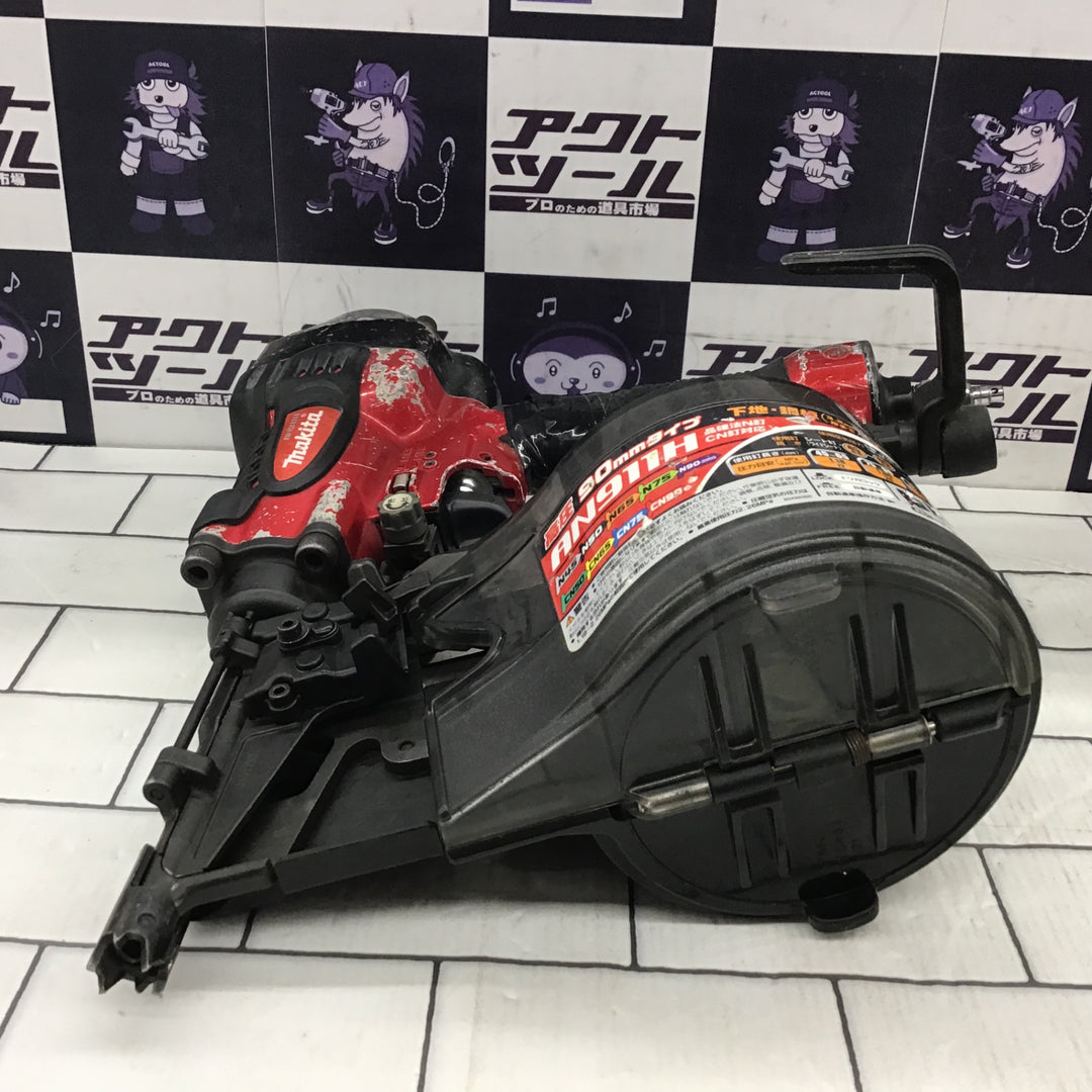 ★マキタ(makita) 高圧エア釘打ち機 AN911H【所沢店】