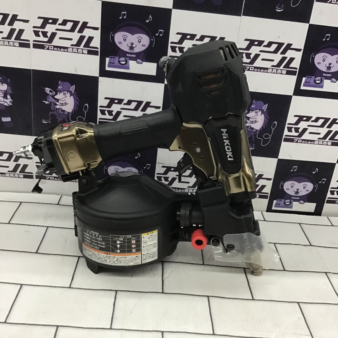 ★ハイコーキ(HIKOKI ※旧:日立工機) 高圧エア釘打ち機 NV50HR2(S)【所沢店】