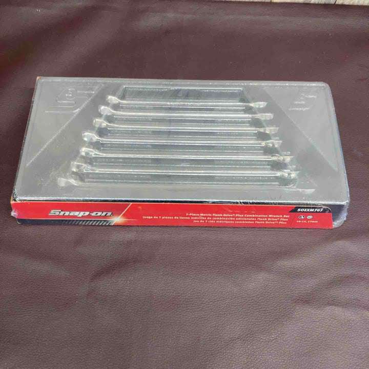 【未使用品(店頭展示品)】 スナップオン(Snap-on) コンビネーションレンチ セット ミリサイズ 【並行輸入】 SOEXM707 未開封 ブランド 【東大和店】