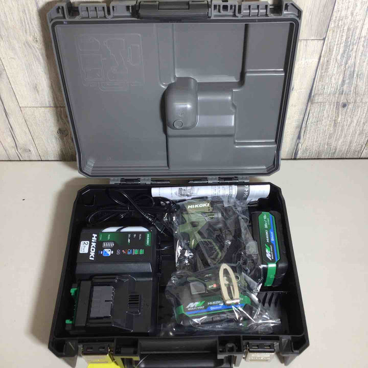 ★ハイコーキ(HIKOKI ※旧:日立工機) コードレスインパクトドライバ フォレストグリーン WH36DD(2XHGSZ)【戸田店】