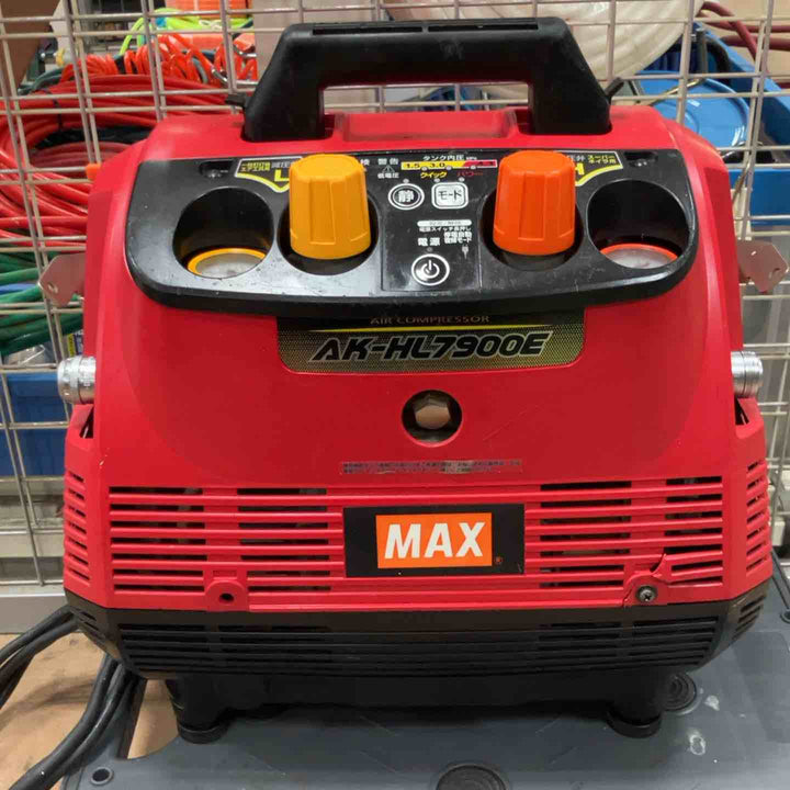 ★マックス(MAX) エアコンプレッサー AK-HL7900E ・外装割れあり【草加店】
