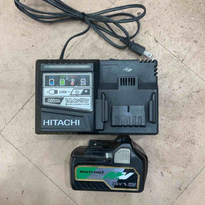 ★ハイコーキ(HIKOKI ※旧:日立工機) コードレス卓上スライド丸のこ C3606DRB(K)(NN)【草加店】