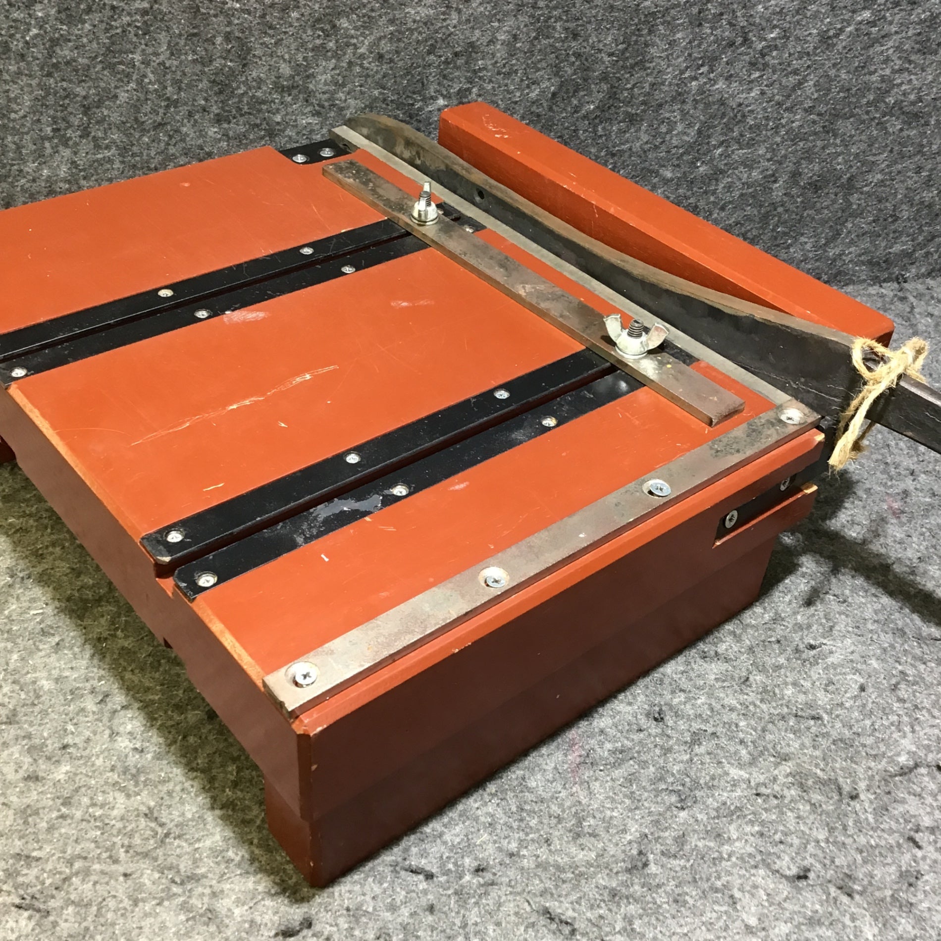 中古】盛光 台付押切 切断機 シャーリング OSDT-0380 切断長 中古】盛光 台付押切 切断機 シャーリング OSDT-0380 切断長