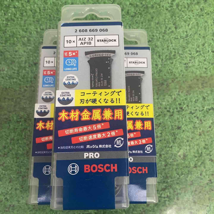3個セット【未使用品】ボッシュ(BOSCH) マルチツールブレードスターロック AIZ32APIB/10 10本入り【町田店】