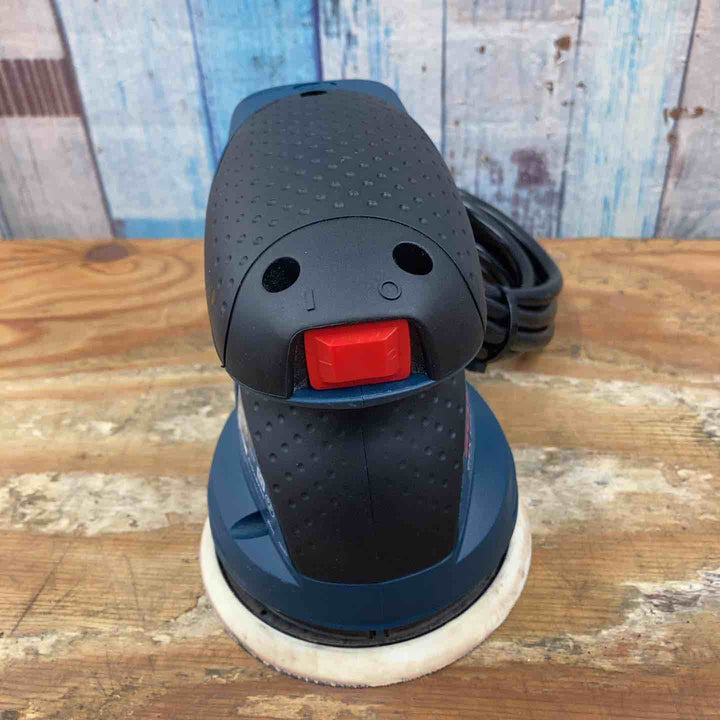 【美品】◇ボッシュ(BOSCH) 吸じんランダムアクションサンダー GEX125-1AE サンダーペーパーおまけつき【柏店】