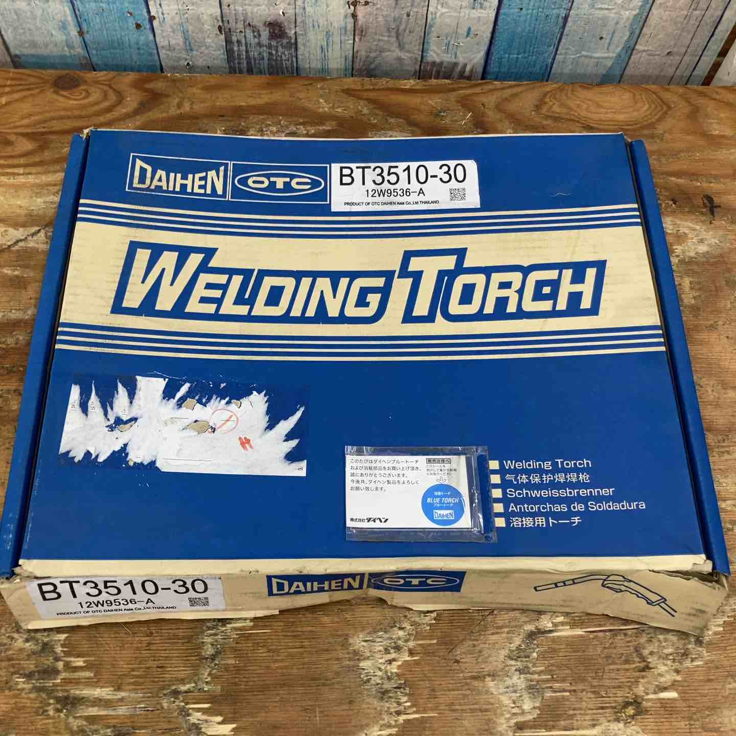 ダイヘン CO2/MAG溶接 ブルートーチ 大型ハンドル 350A 3m長 BT3510-30