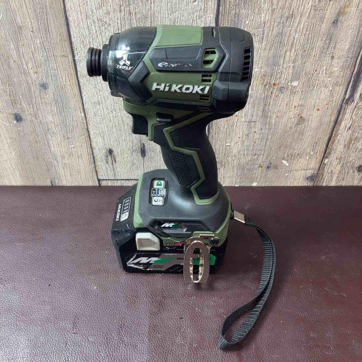 【中古品】 ハイコーキ(HIKOKI ※旧:日立工機) コードレスインパクトドライバ WH36DC(2XPS)(G) 【東大和店】