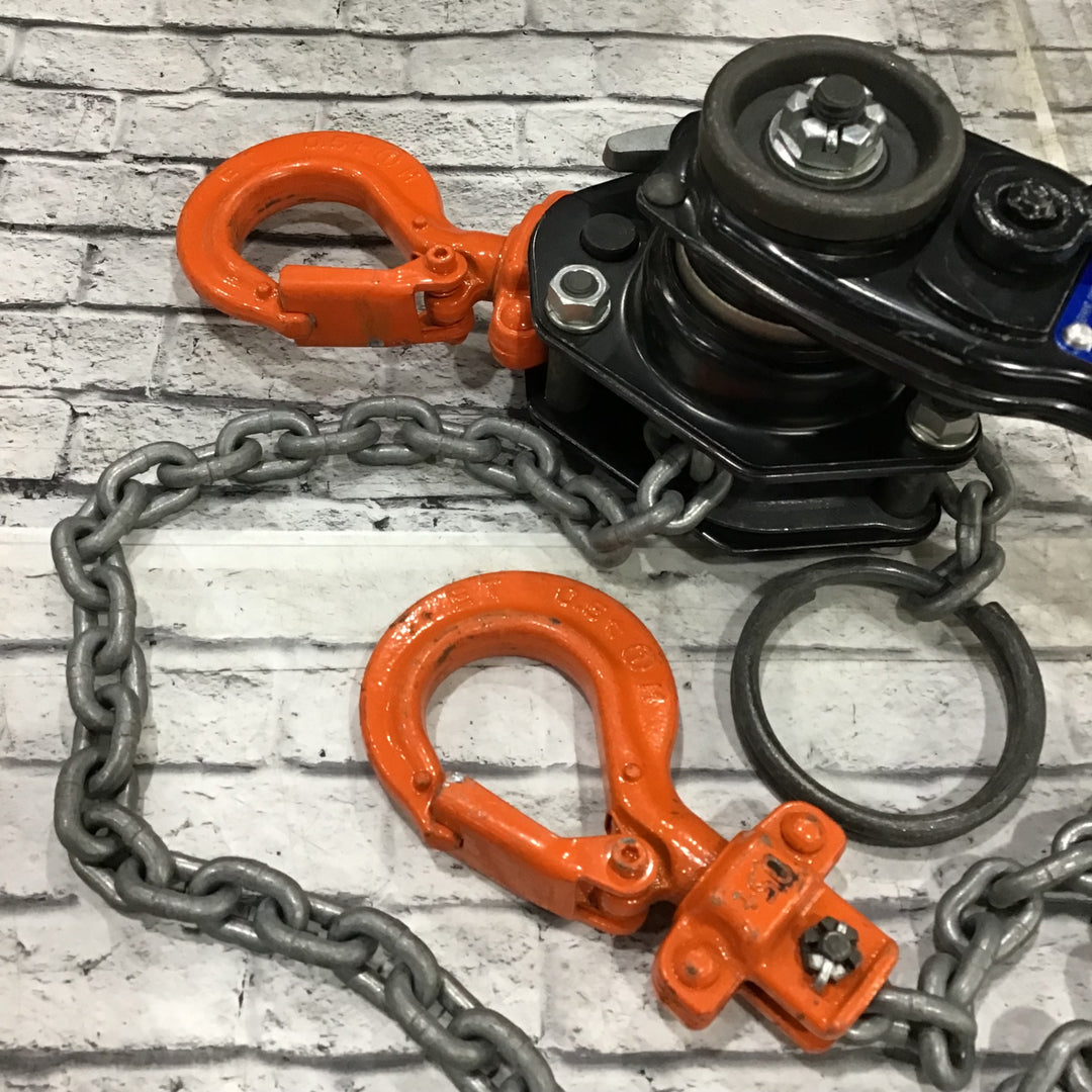 〇象印 レバーブロック チェーンレバーホイスト Y2-50 YⅡ-50【川口店】