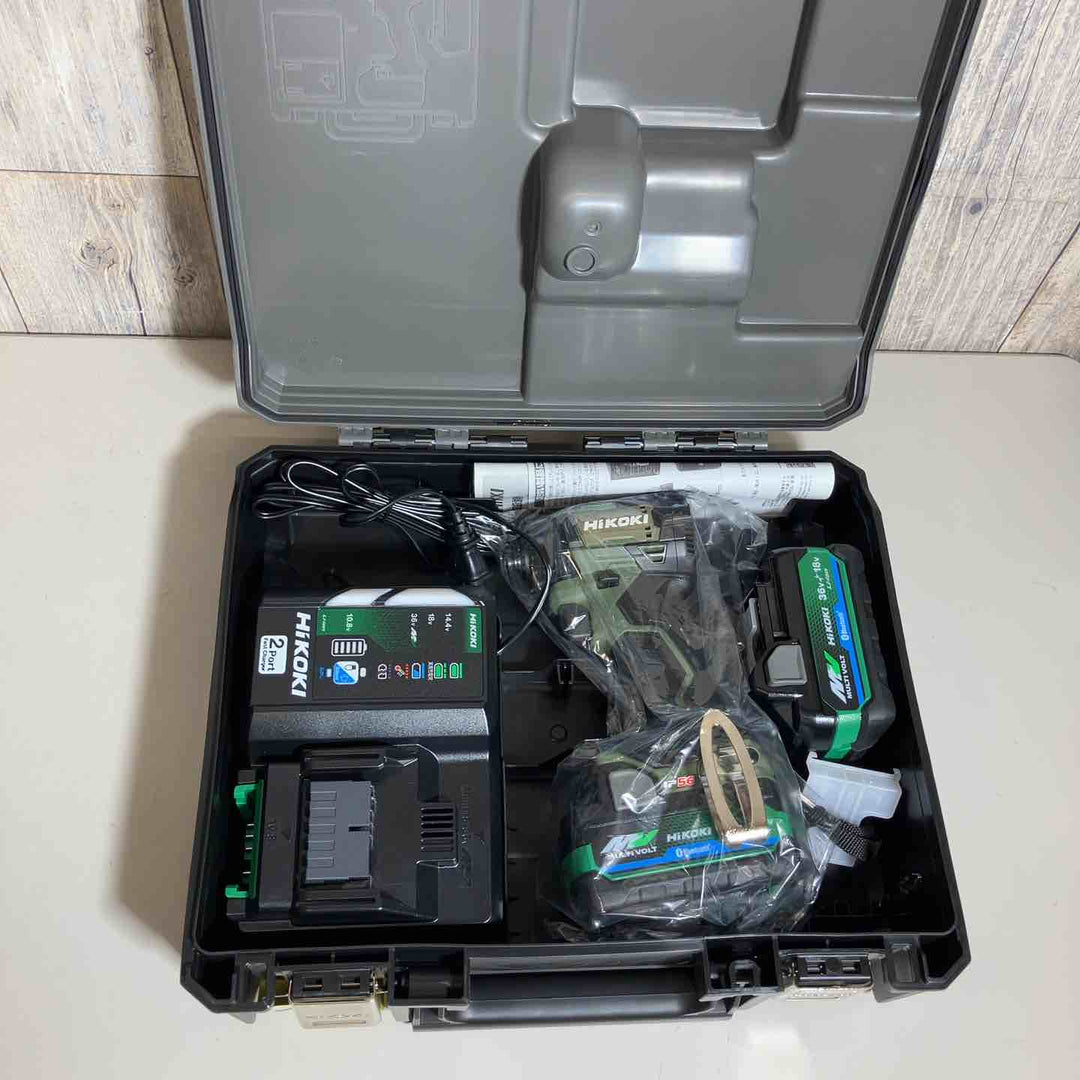 ★ハイコーキ(HIKOKI ※旧:日立工機) コードレスインパクトドライバ フォレストグリーン WH36DD(2XHGSZ)【戸田店】