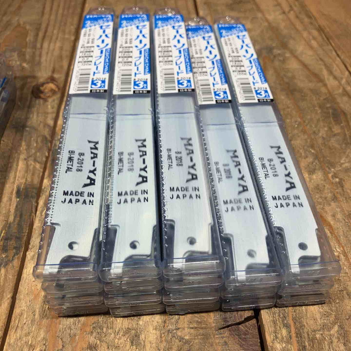 マヤ工業(MA-YA) セーバソーブレード 替刃3枚入 B1518*29+B2018*18 計47セット(141枚) 薄物用 バイメタル【所沢店】