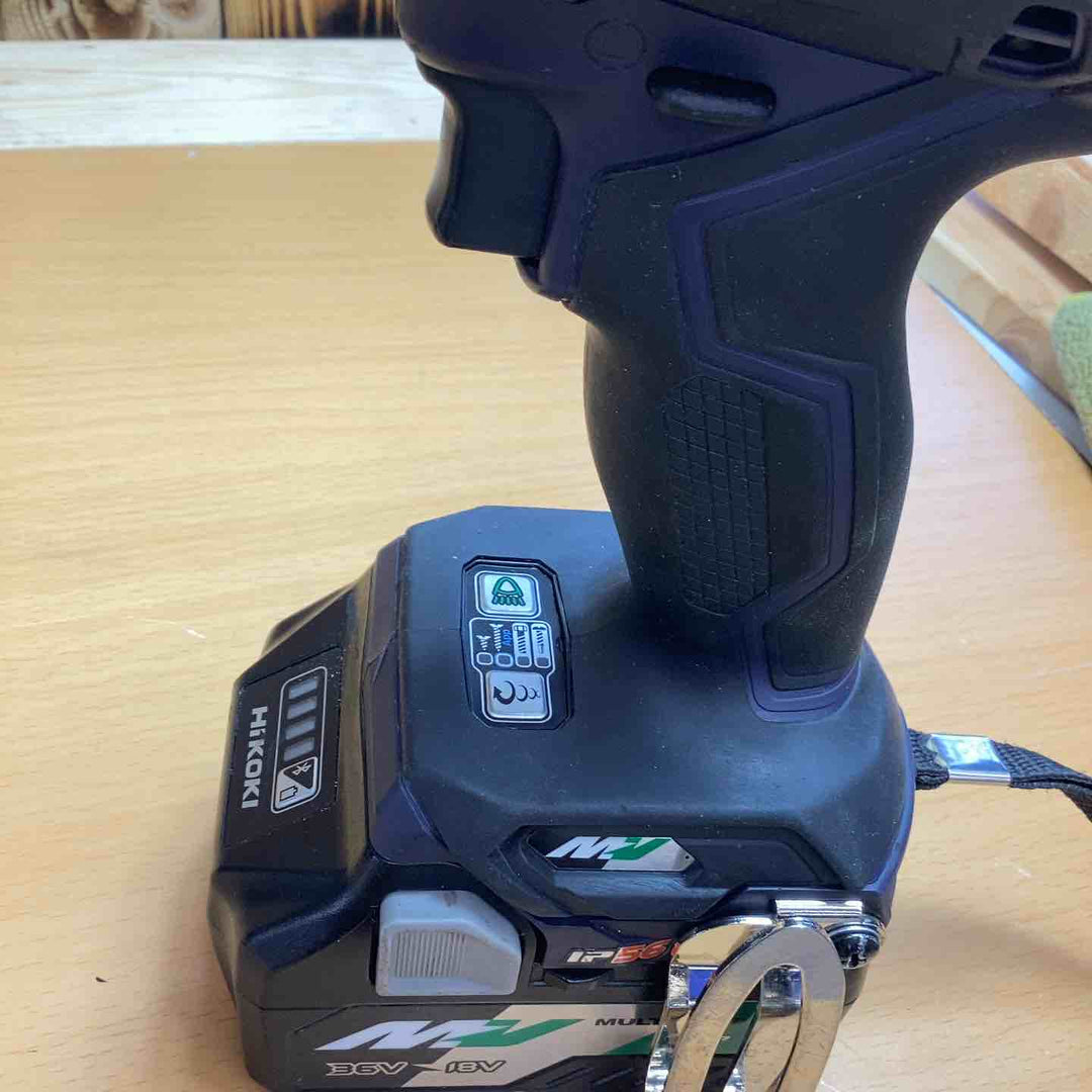 ハイコーキ(HIKOKI ※旧:日立工機) コードレスインパクトドライバー WH36DC(2XPDS) DIY ネジ ボルト 穴あけ 研磨 金属 研削【越谷店】