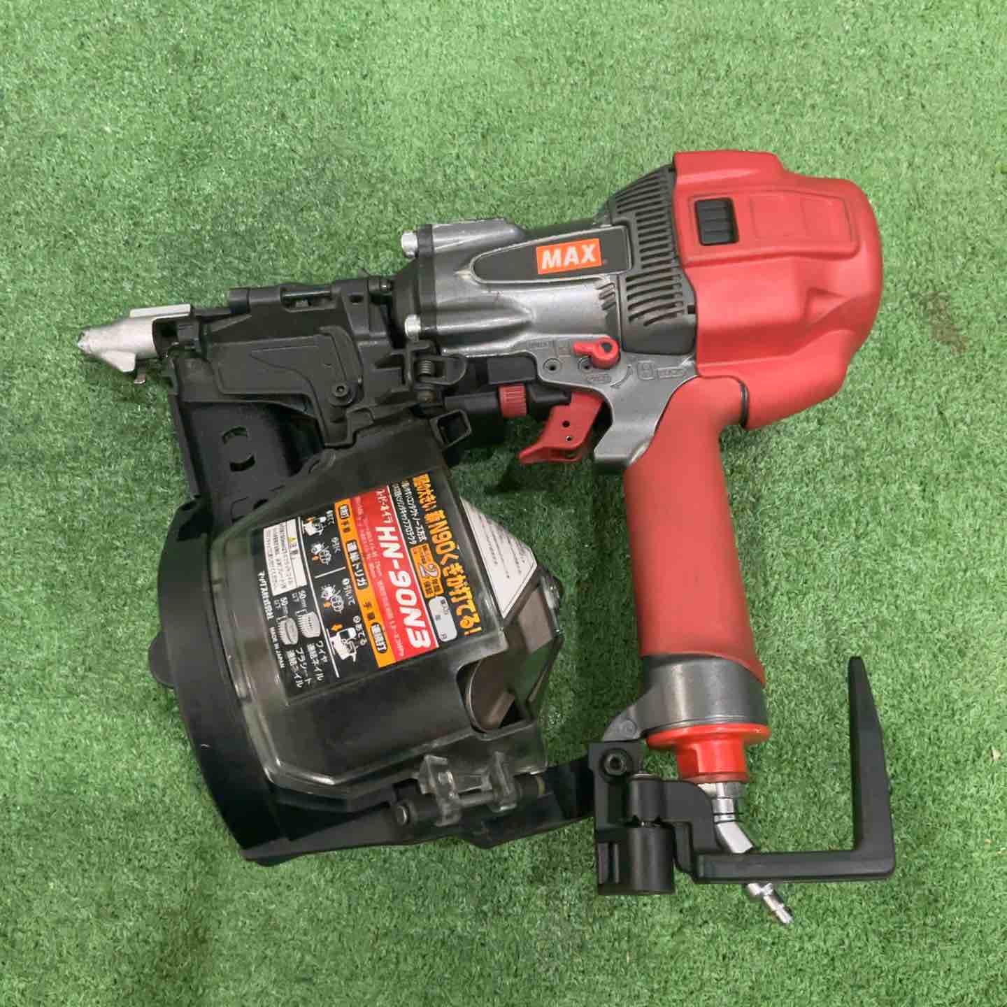 ★マックス(MAX) 高圧エア釘打ち機 HN-90N3 動作確認済【川口店】 ☆マックス(MAX) 高圧エア釘打ち機 HN-90N3 動作確認済【川口店