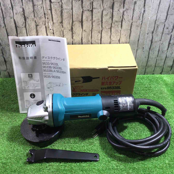 ☆マキタ(makita) 100mmディスクグラインダ 9533BL【川口店】