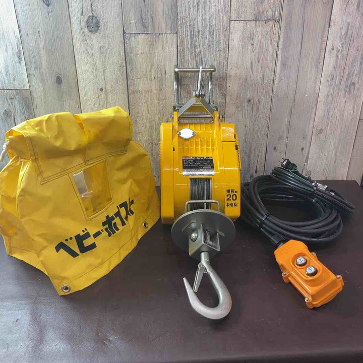 【中古品】トーヨーコーケン(TKK) 電動ウインチ(ワイヤー) TK62 ベビーウィンチ カバー付属【東大和店】