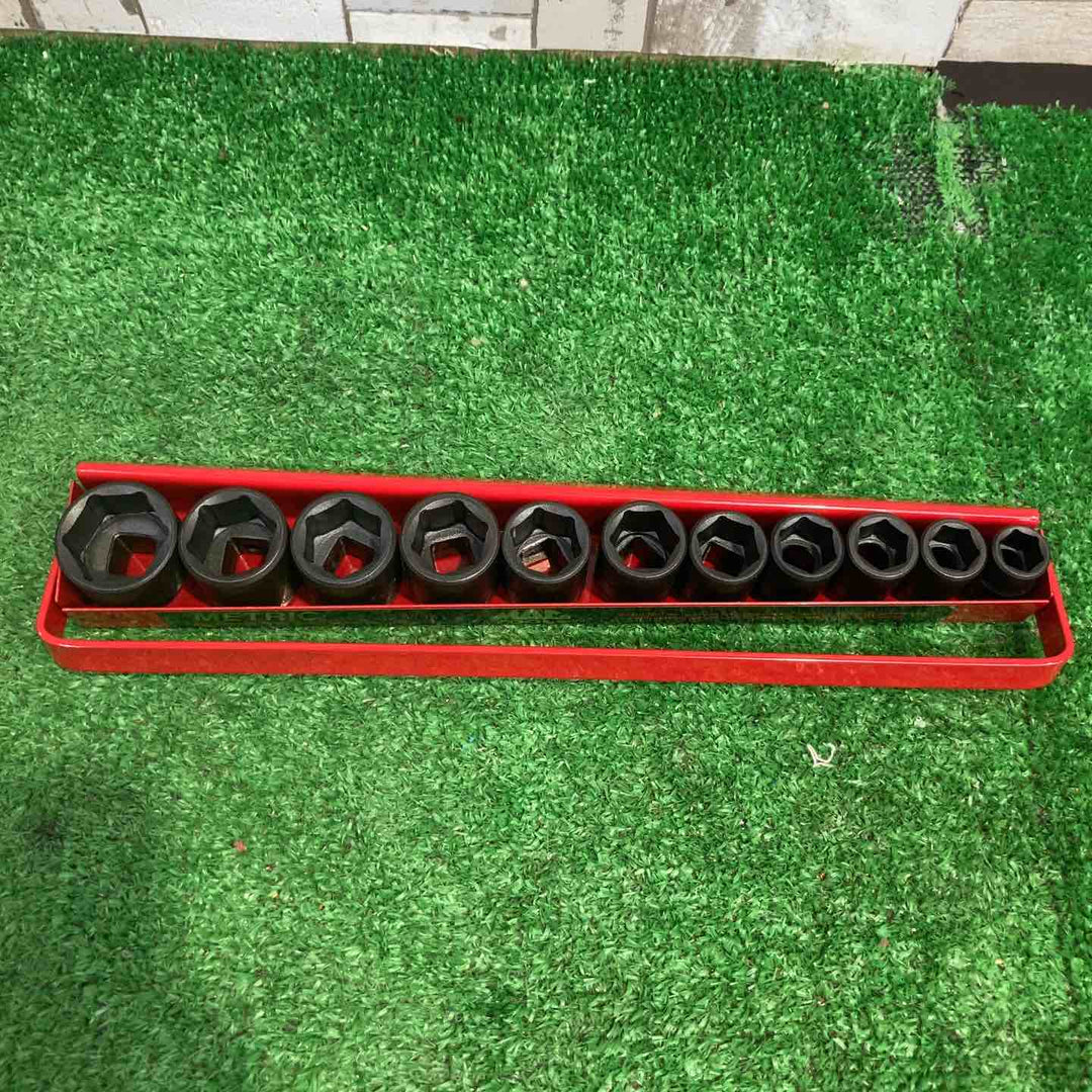 MAC TOOLS（マックツールズ） 11Pc. 3/8" ドライブ メトリック スタンダードインパクトソケットセット | SXPM116TR【町田店】