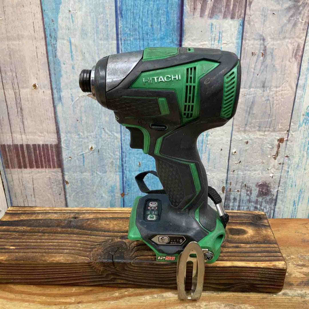 【中古品】ハイコーキ(HIKOKI ※旧:日立工機) コードレスインパクトドライバー WH14DDL(2LSCK)(L) 14.4V フルセット【柏店】