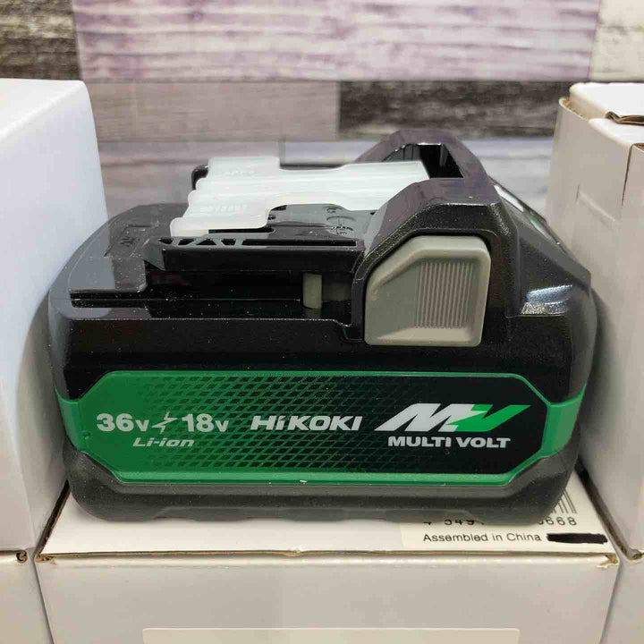 ④ハイコーキ(HIKOKI ※旧:日立工機) リチウムイオンバッテリー 36V/2.5Ah BSL36A18X 5個セット【八潮店】