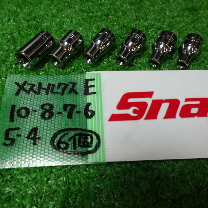 スナップオン/Snap-on トルクスソケットセット TLE 6個、FLE 4個、SLE 4個 計14個セット【岩槻店】